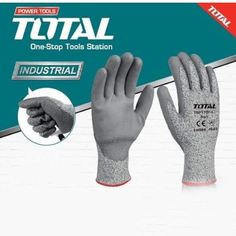 TOTAL Cut-resistant gloves