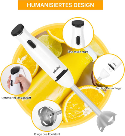 HOMELUX Small and Practical Hand Mixer