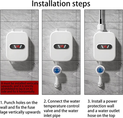 Instant Water Heater Shower Kit