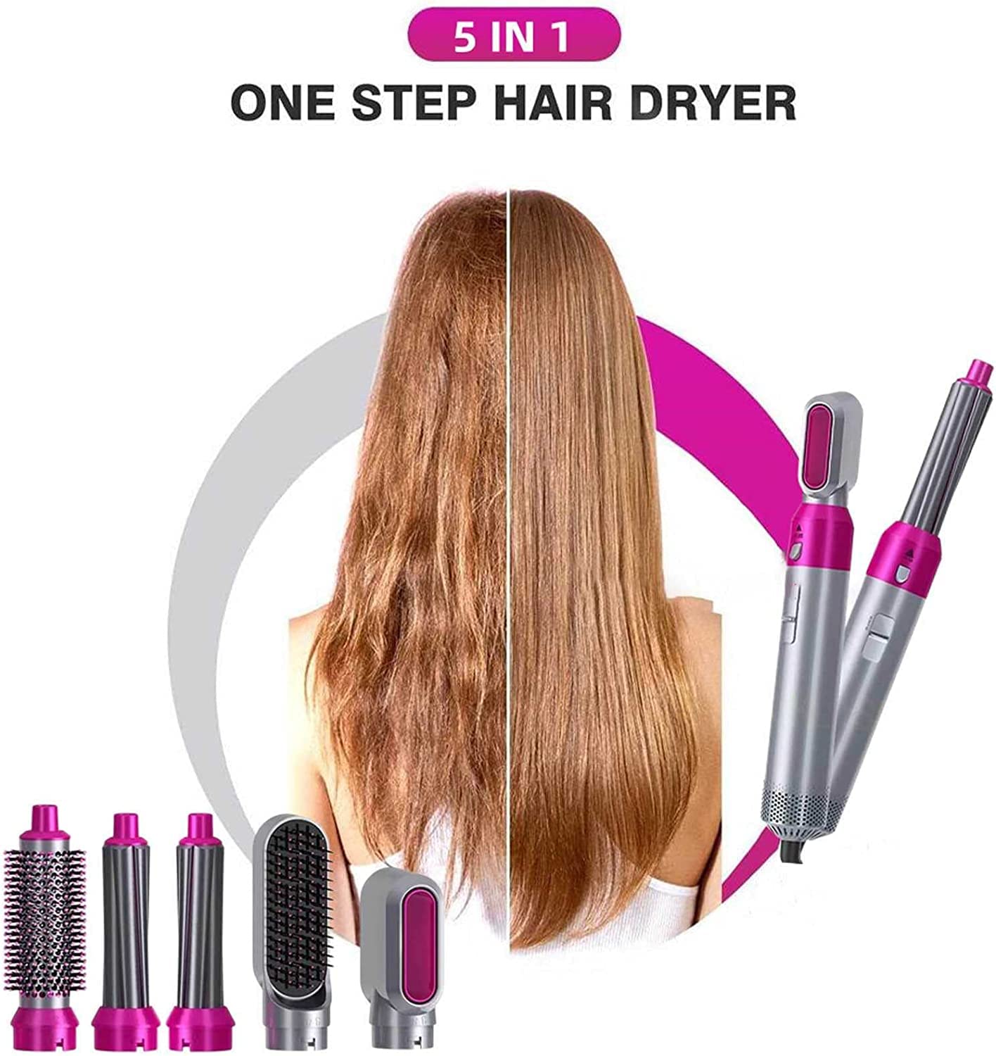 5 in 1 Hot Hair Styler - xoxopk.com