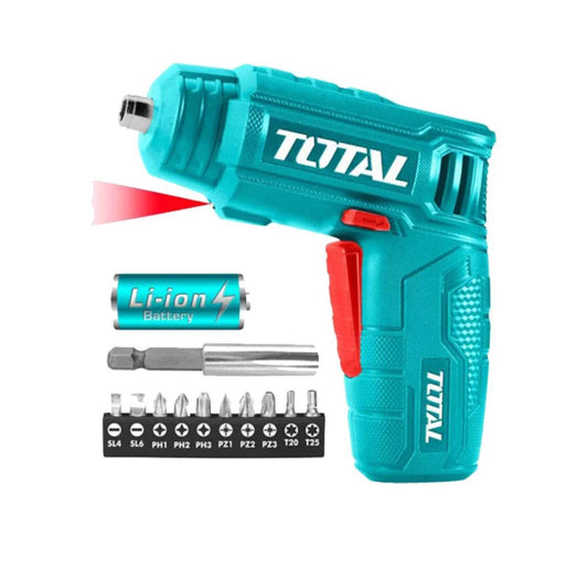 TOTAL Lithium-Ion cordless screwdriver 4V