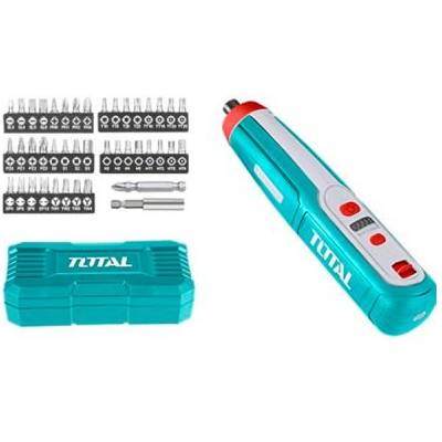 TOTAL Lithium-Ion cordless screwdriver 4V