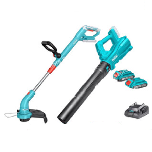 TOTAL Lithium-ion trimmer & blower combo kit