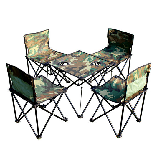 Portable Folding Table and Chairs Set