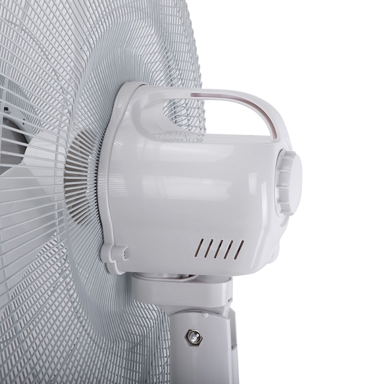 GEEPAS Rechargeable Oscillating Fan With Led Lights