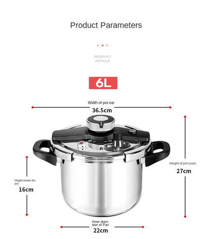 Stainless Steel Automatic Pressure Cooker